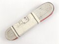 Bündel Ordensband zur Anschlussmedaille 13.März 1938. Breite 15mm. In der originalen Banderole, laut dieser 10 Meter