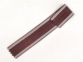 Ordensband für eine Bandspange zur NSDAP Dienstauszeichnung in bronze. Breite 25mm, Länge knapp 18cm