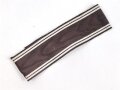 Ordensband für eine  NSDAP Dienstauszeichnung in bronze. Breite 30mm, Länge 19cm