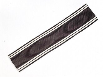 Ordensband für eine  NSDAP Dienstauszeichnung in bronze. Breite 30mm, Länge 14cm