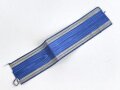 Ordensband für eine  NSDAP Dienstauszeichnung in silber. Breite 30mm, Länge 14cm