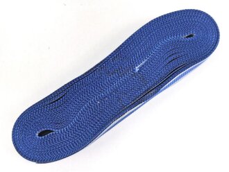 Ordensband für eine Bandspange zur  NSDAP Dienstauszeichnung in silber. Breite 15mm, sie erhalten je 10cm von der Rolle abgeschnitten