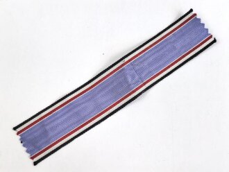 Ordensband zum Luftschutz Ehrenzeichen 2. Stufe. Breite 30mm, Länge knapp 16cm