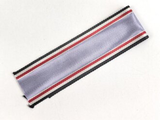 Ordensband für eine Bandspange zum Luftschutz Ehrenzeichen 2. Stufe. Breite 25mm, Länge  18cm