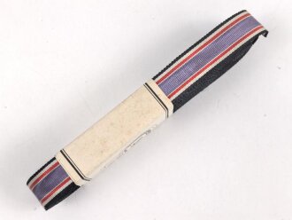 Bündel Ordensband zum Luftschutz Ehrenzeichen 2.Stufe. Breite 15mm. In der originalen Banderole, laut dieser 10 Meter