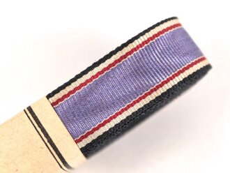 Bündel Ordensband zum Luftschutz Ehrenzeichen 2.Stufe. Breite 15mm. In der originalen Banderole, laut dieser 10 Meter