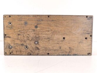 1.Weltkrieg, Feldfernsprecher 16 Type B, unvollständig, Gehäuse in sehr gutem Zustand