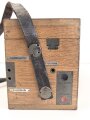 1.Weltkrieg, Feldfernsprecher 16 Type B, unvollständig, Gehäuse in sehr gutem Zustand