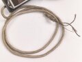 1.Weltkrieg, Handapparat zum Horchgerät Waetzmann. Wurde zum Abhören feindlicher Pioniere beim Stollenbau verwendet