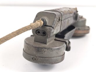 1.Weltkrieg, eiserner Armeefernsprecher, ungereinigtes Stück