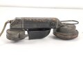 1.Weltkrieg, eiserner Armeefernsprecher, ungereinigtes Stück