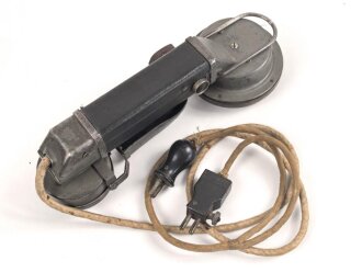 1.Weltkrieg, eiserner Armeefernsprecher in gutem Gesamtzustand