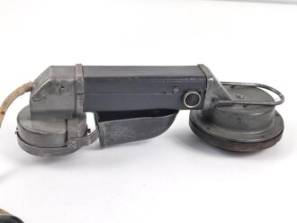 1.Weltkrieg, eiserner Armeefernsprecher in gutem...