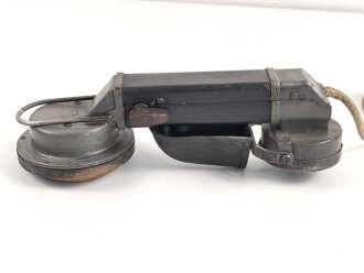 1.Weltkrieg, eiserner Armeefernsprecher in gutem Gesamtzustand