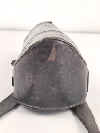 1.Weltkrieg, Tasche für den eisernen Armeefernsprecher in gutem Gesamtzustand, ungereinigtes Stück