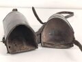1.Weltkrieg, Tasche für den eisernen Armeefernsprecher in gutem Gesamtzustand, ungereinigtes Stück