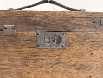 1.Weltkrieg, Gehäuse zum Horchgerät Waetzmann. Wurde zum Abhören feindlicher Pioniere beim Stollenbau verwendet