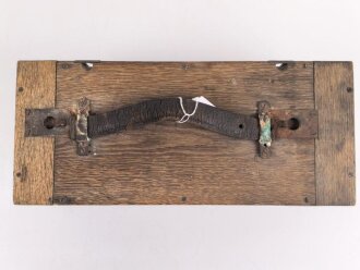 1.Weltkrieg, Gehäuse zum Horchgerät Waetzmann. Wurde zum Abhören feindlicher Pioniere beim Stollenbau verwendet