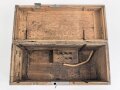 1.Weltkrieg, Gehäuse zum Horchgerät Waetzmann. Wurde zum Abhören feindlicher Pioniere beim Stollenbau verwendet