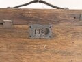 1.Weltkrieg, Gehäuse zum Horchgerät Waetzmann. Wurde zum Abhören feindlicher Pioniere beim Stollenbau verwendet