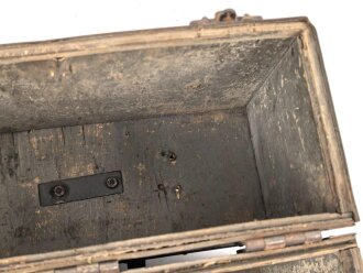 1.Weltkrieg, Batteriekasten zum M Blink 16. Ungereinigtes Stück