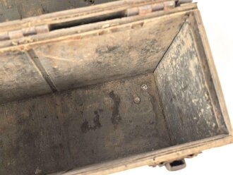 1.Weltkrieg, Batteriekasten zum M Blink 16. Ungereinigtes Stück