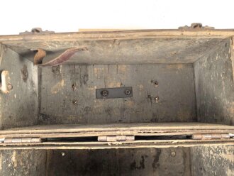 1.Weltkrieg, Batteriekasten zum M Blink 16. Ungereinigtes Stück