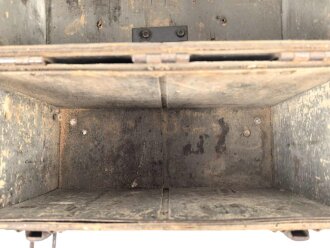 1.Weltkrieg, Batteriekasten zum M Blink 16. Ungereinigtes Stück