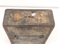 1.Weltkrieg, Batteriekasten zum M Blink 16. Ungereinigtes Stück