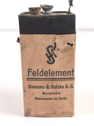 1.Weltkrieg , Feldelement von Siemens & Halske....