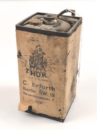 1.Weltkrieg , Feldelement  "Thor" von C.Erfurth. Vollständig leer, dennoch KEIN VERSAND NACH ÜBERSEE