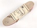 Ordensband zur Medaille zur Erinnerung an die Heimkehr des Memellandes 22.März 1939, Breite 30mm, sie erhalten je 15cm von der Rolle abgeschnitten