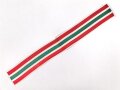 Ordensband zur Medaille zur Erinnerung an die Heimkehr des Memellandes 22.März 1939, Breite 30mm, Länge knapp 23cm