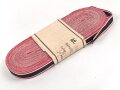 Bündel Ordensband  für die Bandspange zum Kriegsverdienstkreuz 2. Klasse 1939.  15mm Breite. In der originalen Banderole, laut dieser 25 Meter