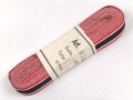 Bündel Ordensband  für die Bandspange zum Kriegsverdienstkreuz 2. Klasse 1939.  15mm Breite. In der originalen Banderole, laut dieser 10 Meter