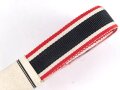 Bündel Ordensband  für die Bandspange zum Kriegsverdienstkreuz 2. Klasse 1939.  15mm Breite. In der originalen Banderole, laut dieser 10 Meter