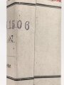 Bündel Ordensband  für die Bandspange zum Kriegsverdienstkreuz 2. Klasse 1939.  15mm Breite. In der originalen Banderole, laut dieser 10 Meter