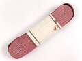 Bündel Ordensband  für die Bandspange zum Kriegsverdienstkreuz 2. Klasse 1939.  15mm Breite. In der originalen Banderole, laut dieser 10 Meter