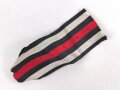Ordensband zum Ehrenkreuz für Frontkämpfer / Kriegsteilnehmer. Breite 30mm, Länge 17cm