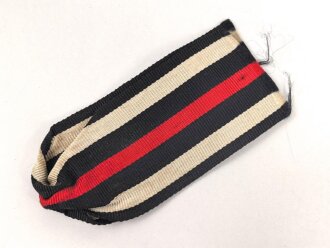 Ordensband zum Ehrenkreuz für Frontkämpfer / Kriegsteilnehmer. Breite 30mm, Länge 14cm