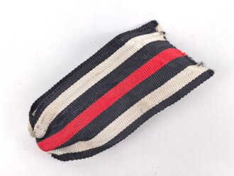 Ordensband zum Ehrenkreuz für Frontkämpfer / Kriegsteilnehmer. Breite 30mm, Länge 14cm