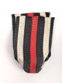 Ordensband zum Ehrenkreuz für Frontkämpfer / Kriegsteilnehmer. Breite 30mm, Länge 9cm