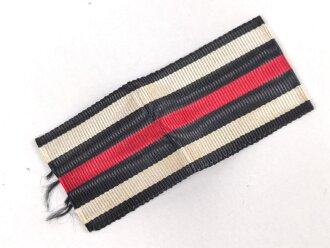 Ordensband zum Ehrenkreuz für Frontkämpfer / Kriegsteilnehmer. Breite 30mm, Länge 14cm