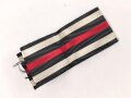 Ordensband zum Ehrenkreuz für Frontkämpfer / Kriegsteilnehmer. Breite 30mm, Länge 14cm