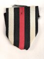 Ordensband zum Ehrenkreuz für Frontkämpfer / Kriegsteilnehmer. Breite 30mm, Länge 9cm