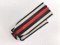Ordensband für eine breite Bandspange zum Ehrenkreuz für Frontkämpfer / Kriegsteilnehmer. Breite 25mm, Länge 13,5cm