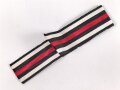 Ordensband für eine breite Bandspange zum Ehrenkreuz für Frontkämpfer / Kriegsteilnehmer. Breite 25mm, Länge 20cm