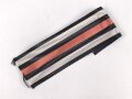 Ordensband für eine breite Bandspange zum Ehrenkreuz für Frontkämpfer / Kriegsteilnehmer. Breite 25mm, Länge 10cm