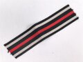 Ordensband für eine breite Bandspange zum Ehrenkreuz für Frontkämpfer / Kriegsteilnehmer. Breite 25mm, Länge 10cm