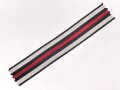 Ordensband für eine breite Bandspange zum Ehrenkreuz für Frontkämpfer / Kriegsteilnehmer. Breite 25mm, Länge 14,5cm
